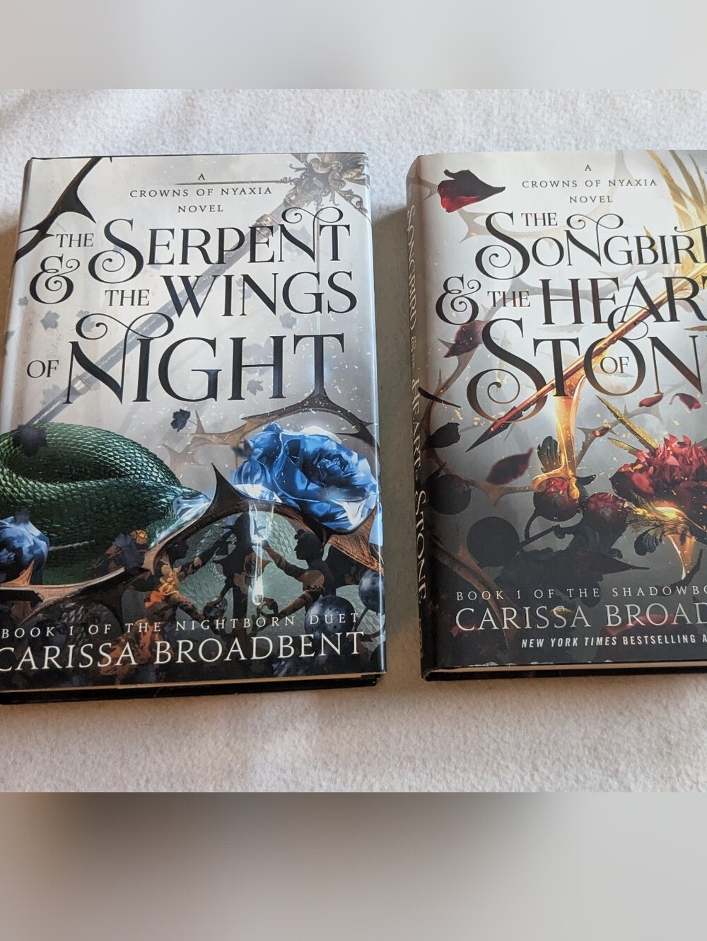 Crowns Of Nyaxia Lot Serpent & The Wings Of Night Songbird &: The Heart Of Stone